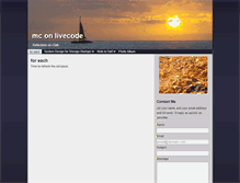 Tablet Screenshot of markclark.on-rev.com